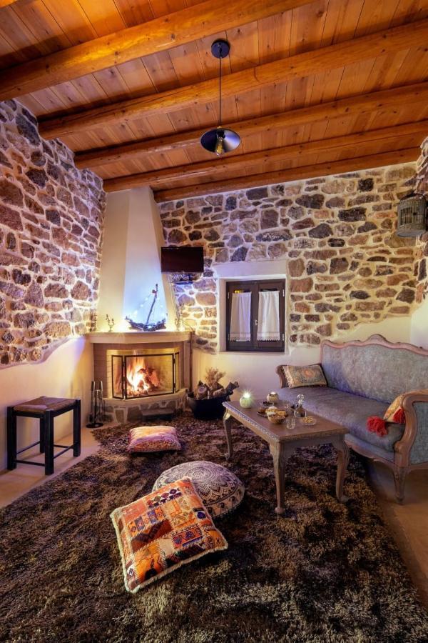 Traditional Cretan House Lithostrati Karidi Village Exteriör bild